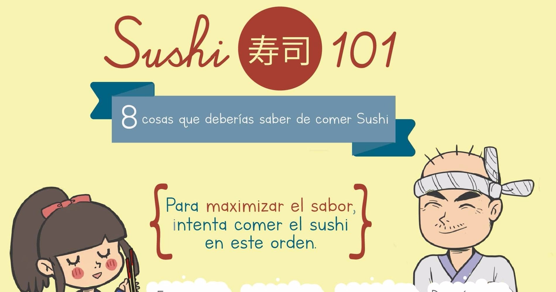 8 cosas que deberías saber de comer Sushi